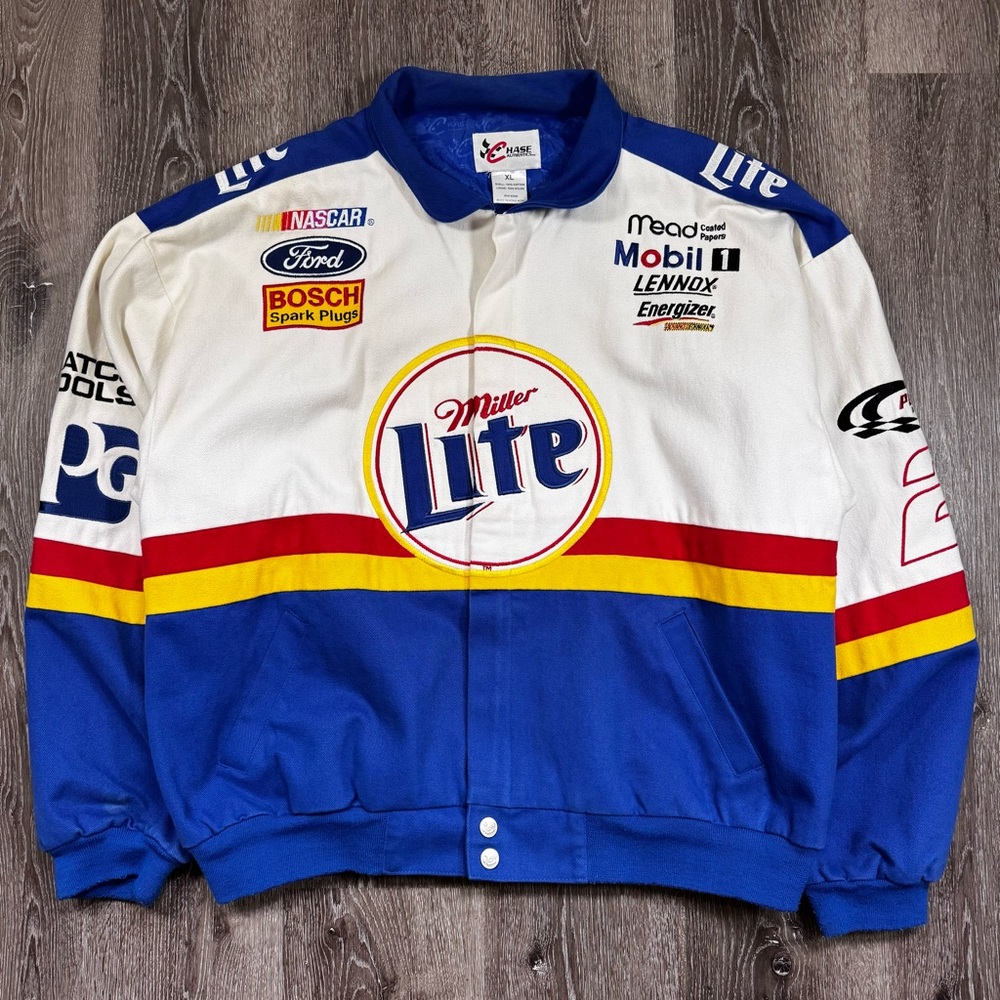 Chase Authentics Blue and White Racing Jacket